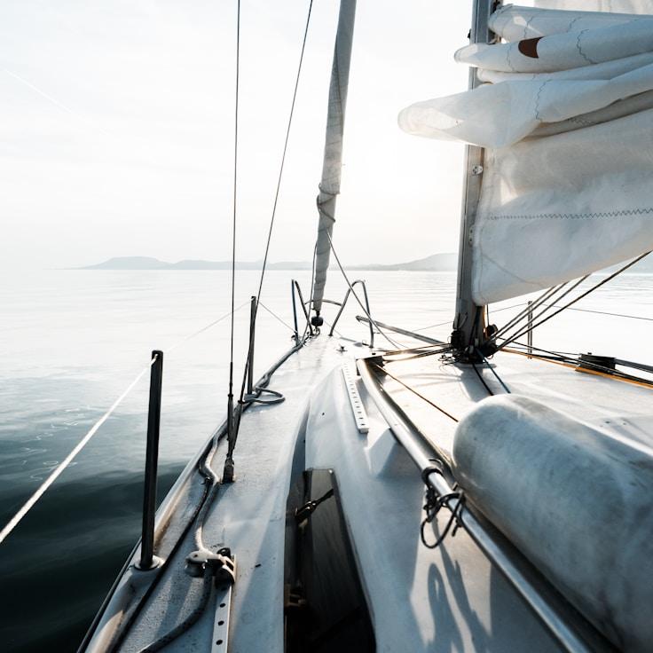 Team-building yacht retreat